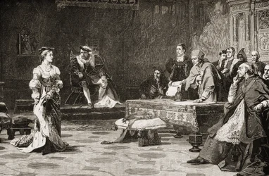 O primeiro julgamento de Catarina de Aragão (1485-1536) em 1529